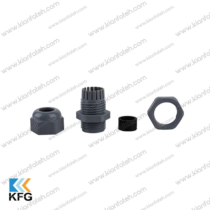 گلند سایز 29 پلاستیکی طوسی ZX PG29 — تصویر 2