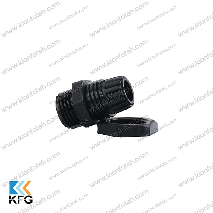 گلند سایز 16 پلاستیکی مشکی ZX M16 — تصویر 2
