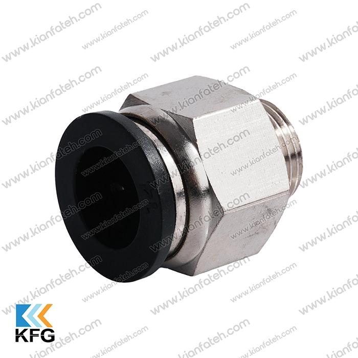 O-Ring Straight Pneumatic Push-In Fitting — image 2