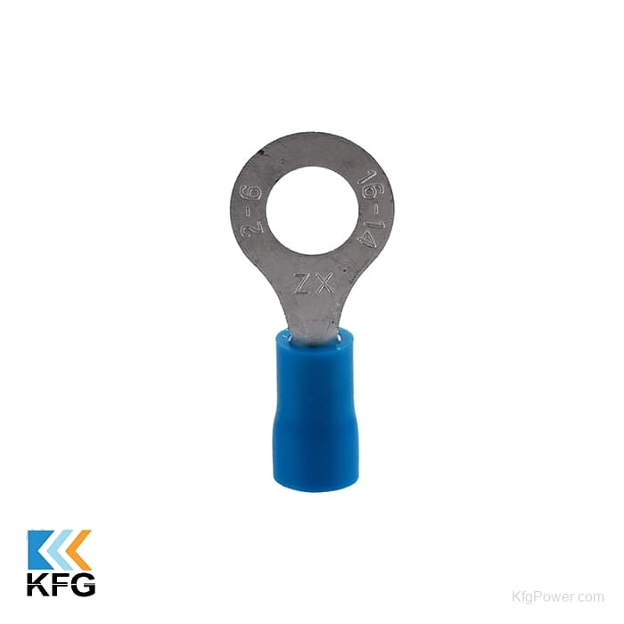 ZX RV5.5-5 Non-Insulated Brass Ring Terminal — image 2